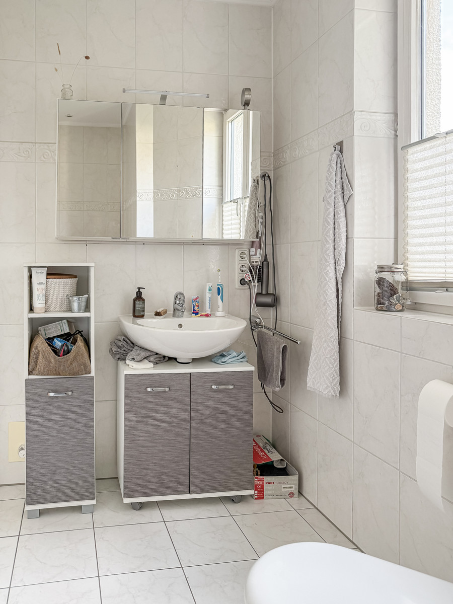 Badezimmer Erdgeschosswohnung Bielefeld