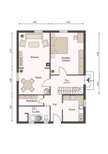 Grundriss EG Ideal f�r die Familie! Einfamilienhaus im beliebten Schlo� Holte-Stukenbrock (Liemke)