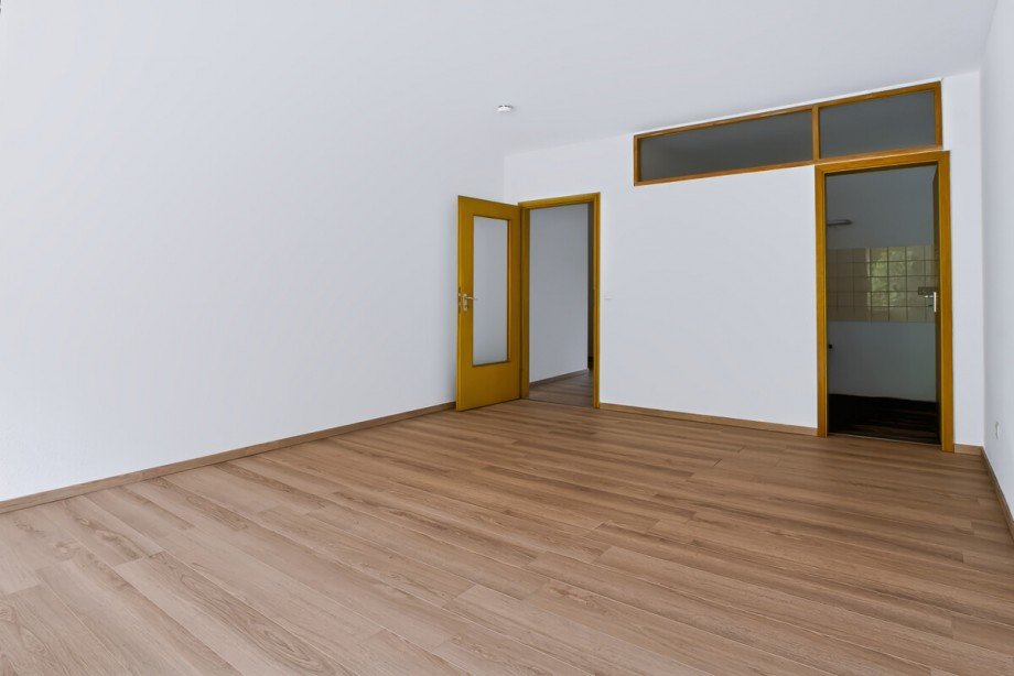 Wohnzimmer-K�che Etagenwohnung Bielefeld