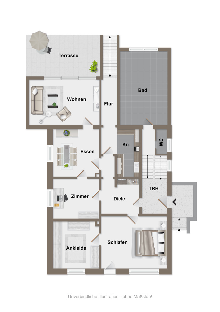 GrundrissEG Mehrfamilienhaus Bielefeld
