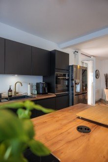 Einbauk�che Stilvolles Einfamilienhaus mit 2 Garagen, neuer Gasheizung und  TOP Einbauk�che in BI-Brackwede