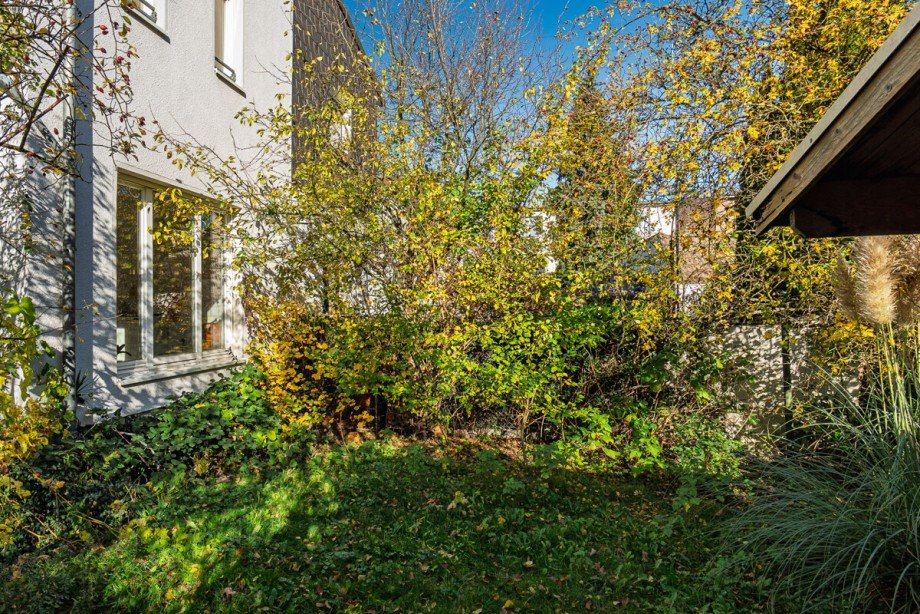 Garten Doppelhaush�lfte Bielefeld