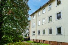 Au�enansicht hinten 2 Zimmerwohnung in 1 A Lage in Bielefeld Mitte-Ost