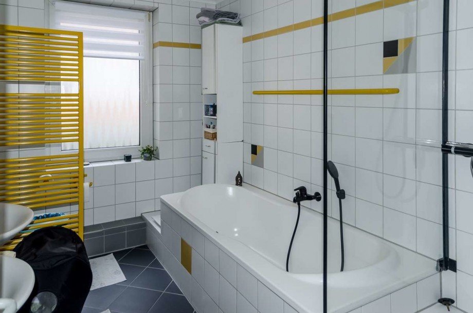 Badezimmer Erdgeschosswohnung Bielefeld