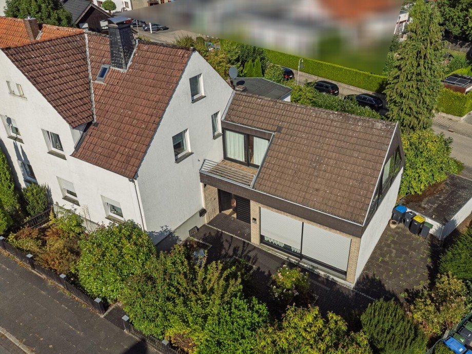 Hausansicht Zweifamilienhaus Oerlinghausen