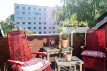 Loggia Gro�z�gige 3 Zimmer-Dachgeschosswohnung N�he Universit�t, BI-West