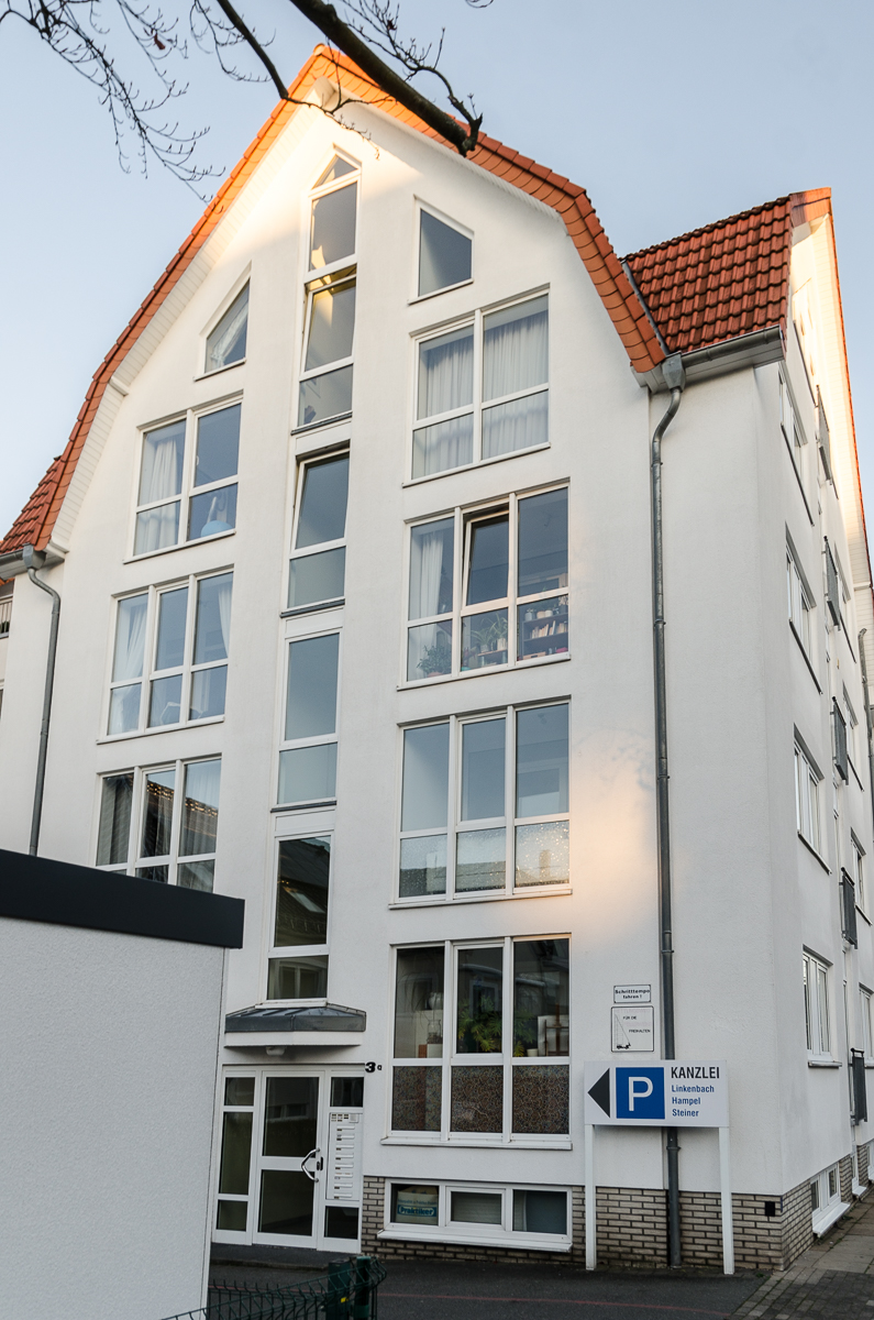 Au�enansicht Etagenwohnung Bielefeld