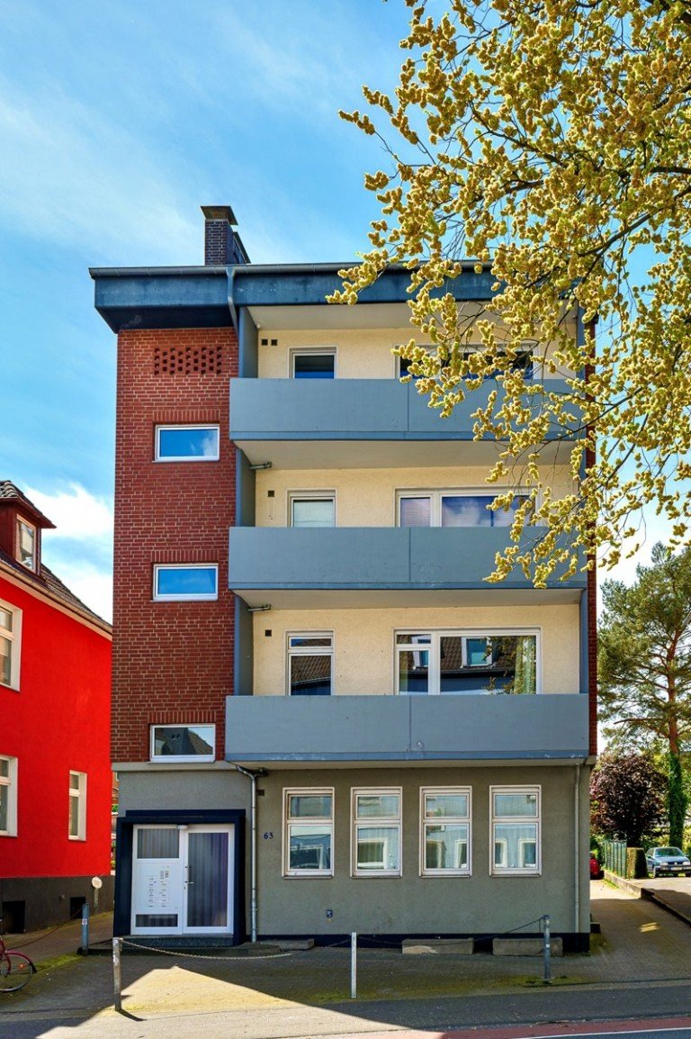 Au�enansicht Bielefeld Etagenwohnung *Pfiffiger Grundriss* 1-Zimmer Appartement in zentraler Lage des Bielefelder Westen