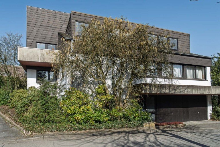 Hauseingang Bielefeld / Gadderbaum Zweifamilienhaus Architektenhaus am Botanischen Garten in Bielefeld - Verwirklichen Sie Ihren Wohntraum in Bestlage