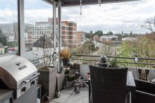 Balkon Wohnung mit Balkon und Einbauk�che n�he Brackweder Kirche in Bielefeld - Brackwede