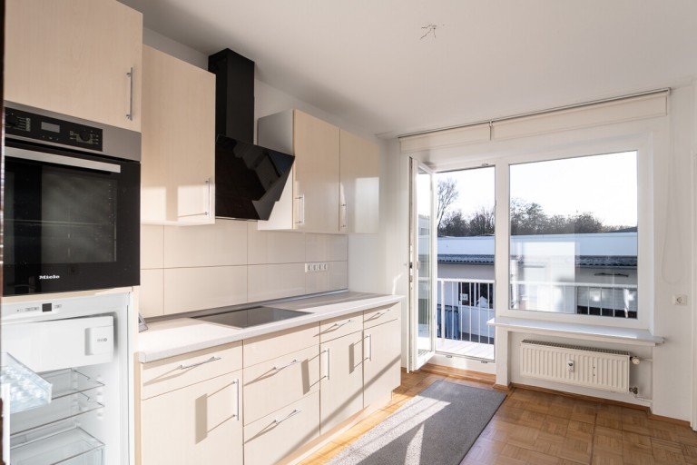 K�che inkl. EBK Bielefeld Etagenwohnung Gepflegte Wohnung f�r 1-2 Personen - EBK Balkon - Garage - in der Vogelsiedlung - Bielefeld - Ost