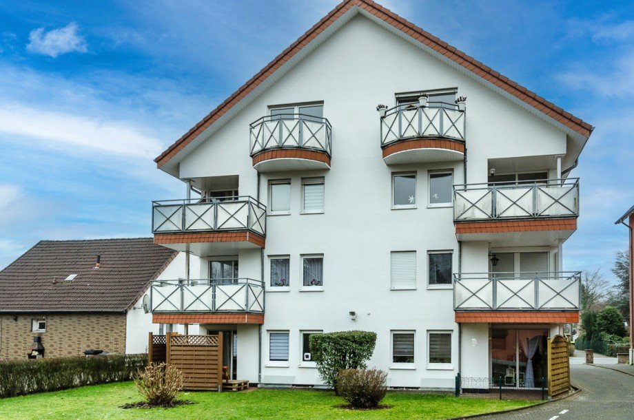 Geb�uder�ckseite Dachgeschosswohnung Bielefeld