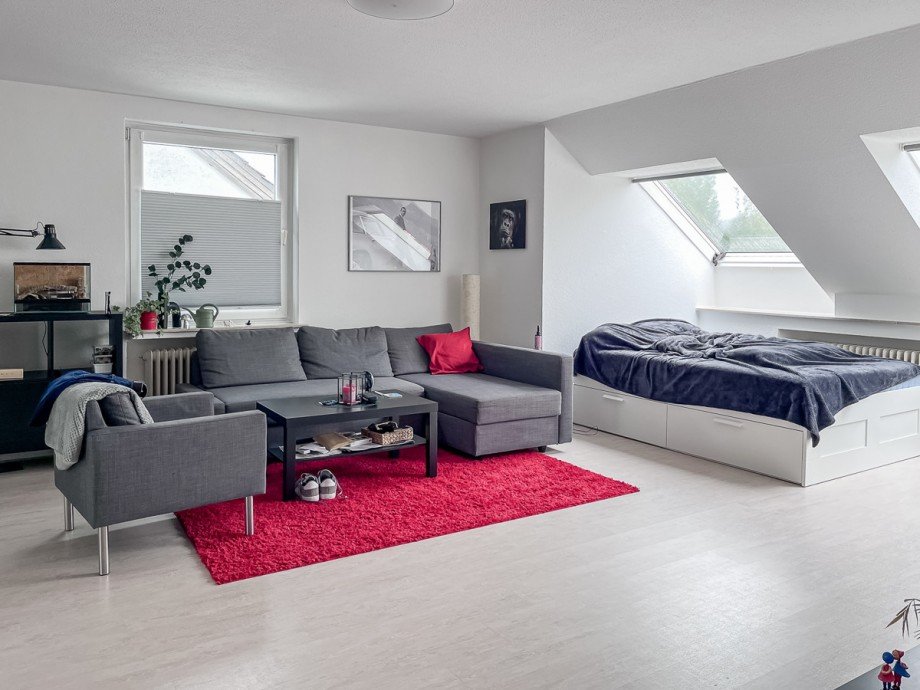 Apartmentzimmer Dachgeschosswohnung Bielefeld