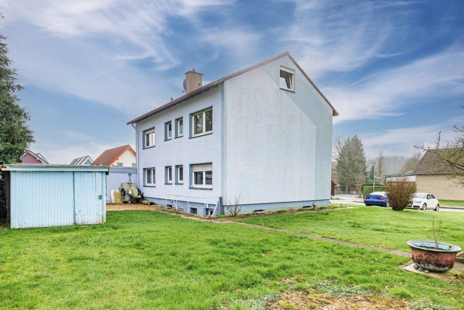 Au�enansicht Zweifamilienhaus Bielefeld