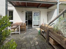 Terrasse Gepflegte 3-Zimmer-Erdgeschosswohnung mit Terrasse und Stellplatz in Bielefeld-Mitte