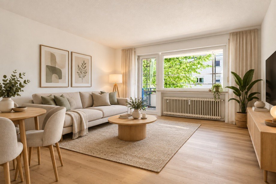 M�blierung KI Etagenwohnung Bielefeld