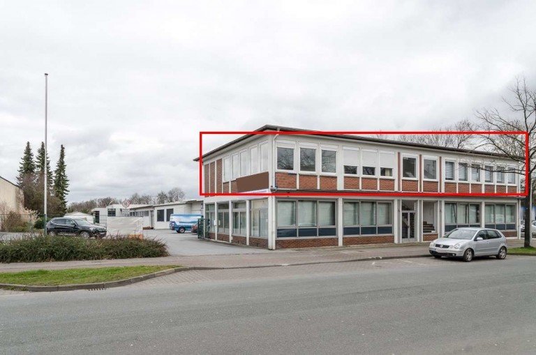 Geb�udeansicht Bielefeld B�rohaus Helles B�ro in Innenstadtlage mit Parkfl�chen - in Bielefeld-Mitte