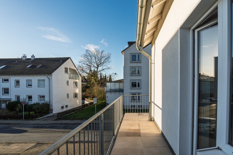 Balkon Bielefeld Etagenwohnung Gepflegte Wohnung f�r 1-2 Personen - EBK Balkon - Garage - in der Vogelsiedlung - Bielefeld - Ost