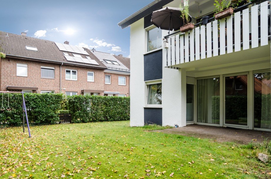 Terrasse - Gemeinschaftsgarten Erdgeschosswohnung G�tersloh