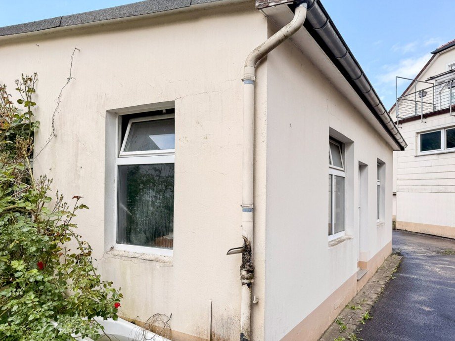 Werkstatt R�ckseite Haus Bielefeld