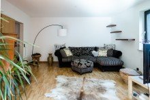 Wohnzimmer Gro�z�gige 3 Zimmer-Dachgeschosswohnung N�he Universit�t, BI-West