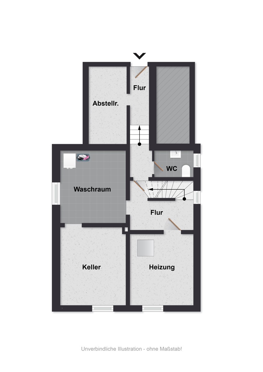 Grundriss KG Einfamilienhaus Bielefeld