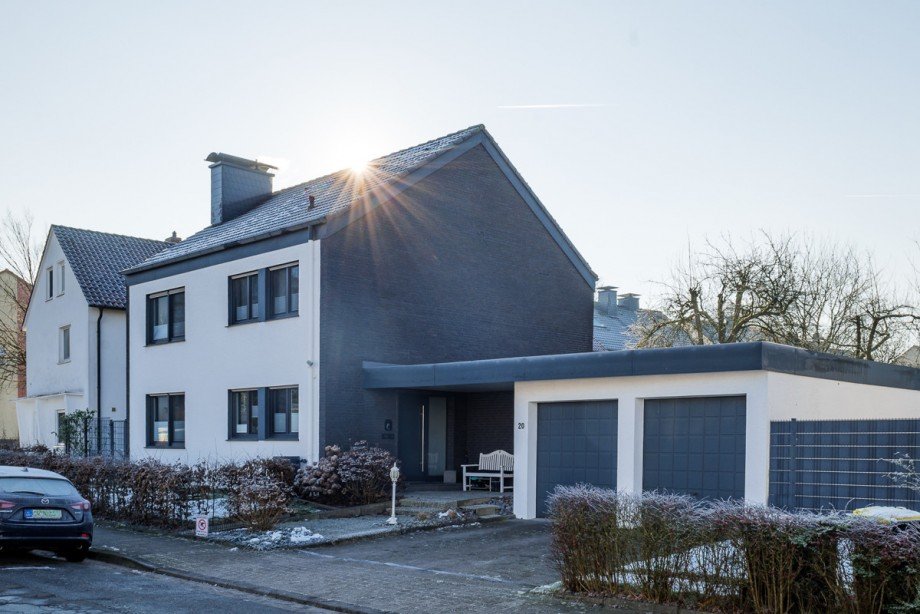 Au�enansicht Einfamilienhaus Bielefeld