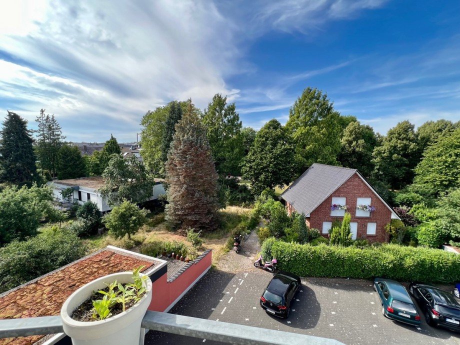 Aussicht Dachgeschosswohnung Bielefeld