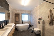 Bad Stilvoll wohnen: Gro�z�gige 4-Zimmer-Erdgeschosswohnung in Bielefeld-Gellershagen