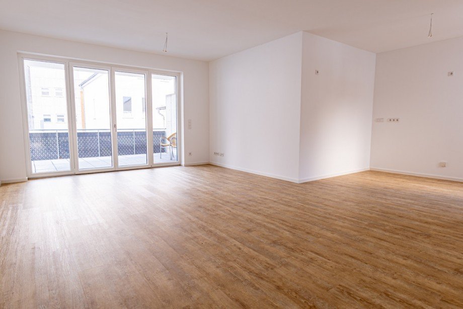 K�che und Wohnbereich Etagenwohnung Bielefeld