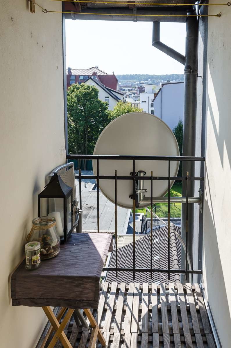 Gemeinschaftsbalkon Etagenwohnung Bielefeld