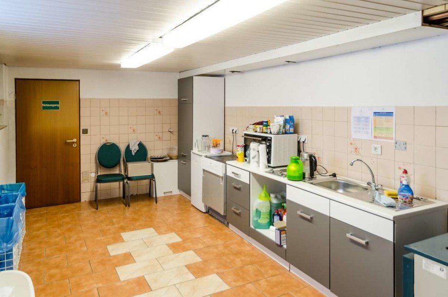 K�che im Souterrain Praxis Bielefeld