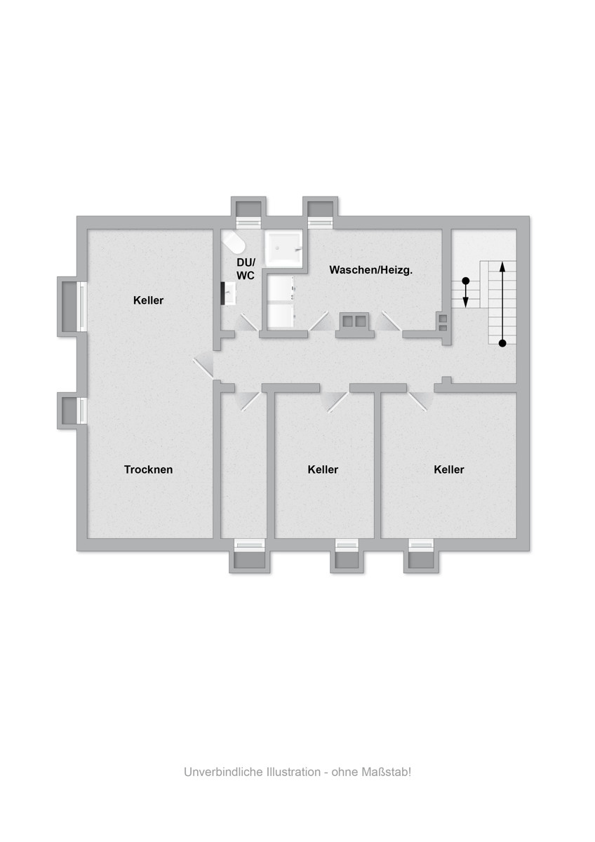 Keller Zweifamilienhaus Bielefeld