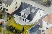 Luftansicht Ein Leben mit Weitsicht! Niedrigenergie-Haus im Bielefelder-S�den