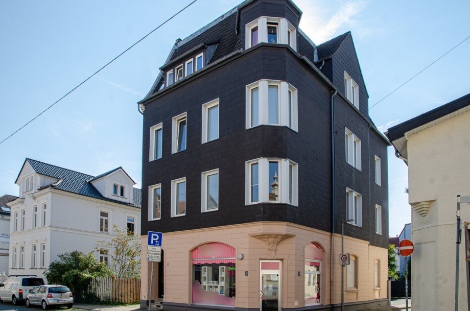 Hausansicht Etagenwohnung Bielefeld
