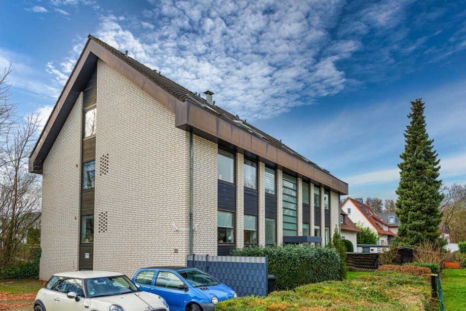 Nord-Ostansicht Erdgeschosswohnung Bielefeld