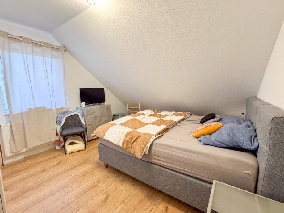 Schlafzimmer Dachgeschosswohnung Bielefeld / Milse
