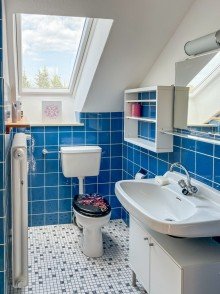Badezimmer Idyllische 1-2 Zimmer-Dachgeschosswohnung, Bielefelder Westen N�he Universit�t