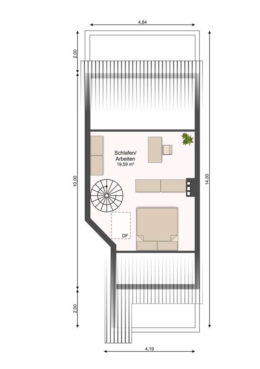 3.OG Maisonettewohnung Bielefeld