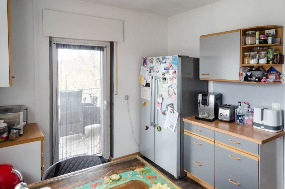 Balkonzugang K�che Etagenwohnung Bielefeld