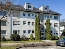 Au�enansicht 4-Zimmer-Wohnung mit Balkon u. Garage N�he Meierteich - Vermietet