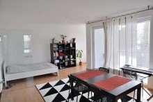 Wohn-Schlafraum Singleappartement mit Balkon Bj. 2000  - N�he Brackwede Kirche