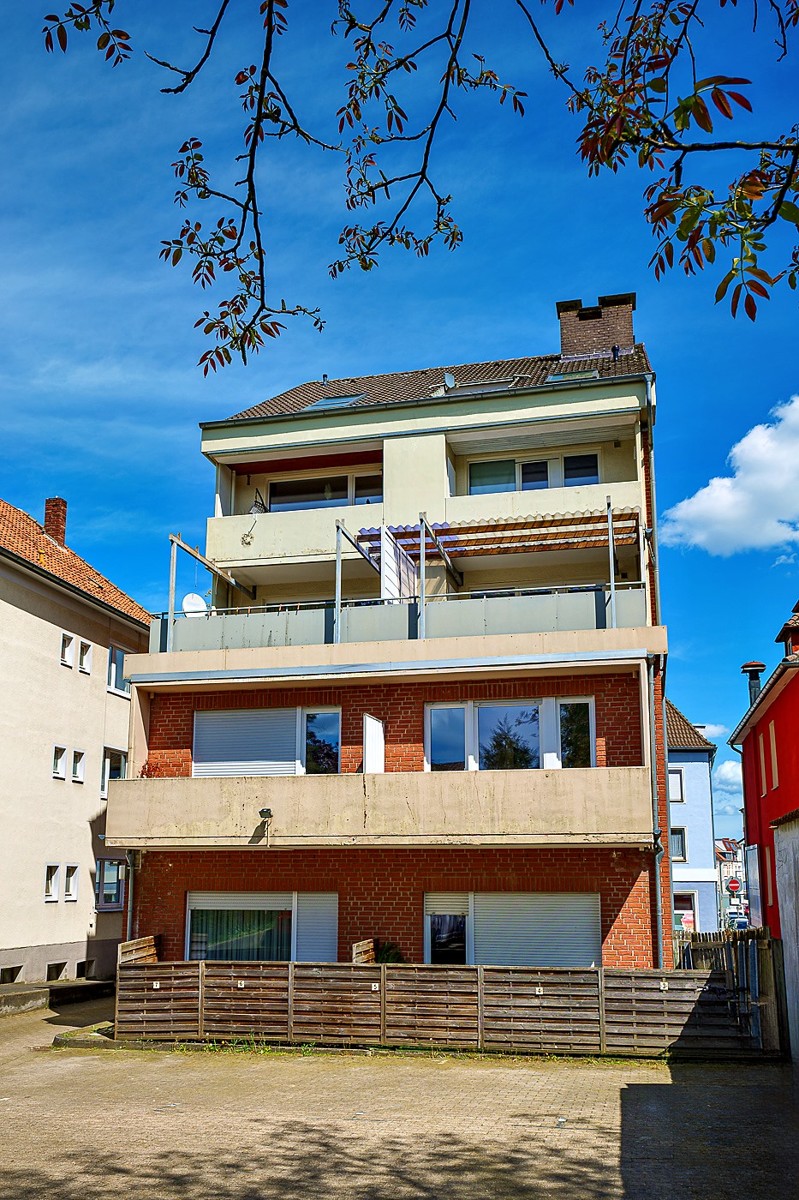 Au�enansicht Etagenwohnung Bielefeld