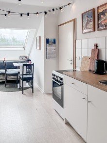 K�che Helle 1 Zimmer-Dachgeschosswohnung, Bielefeld West N�he Universit�t