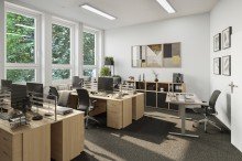 B�ro - nachher City-Office am Adenauerplatz - 223 m� ruhige B�rofl�che - Aufzug vorhanden****