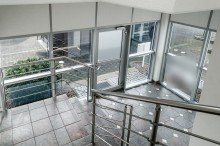 Eingangsbereich Repr�sentative und preiswerte B�roetage - Gewerbegebiet Schelpmilser Weg - mit Parkpl�tzen in BI-Ost