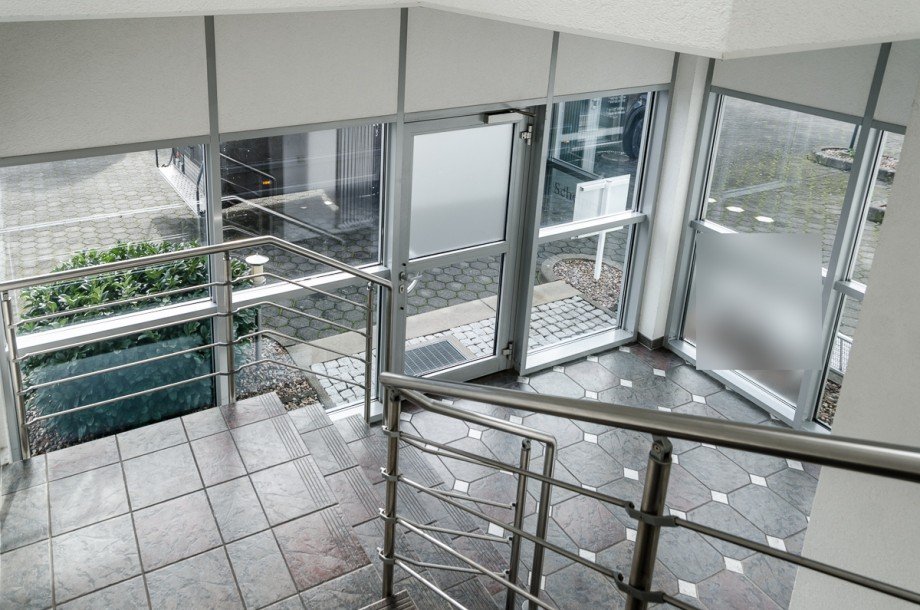 Eingangsbereich B�rohaus Bielefeld