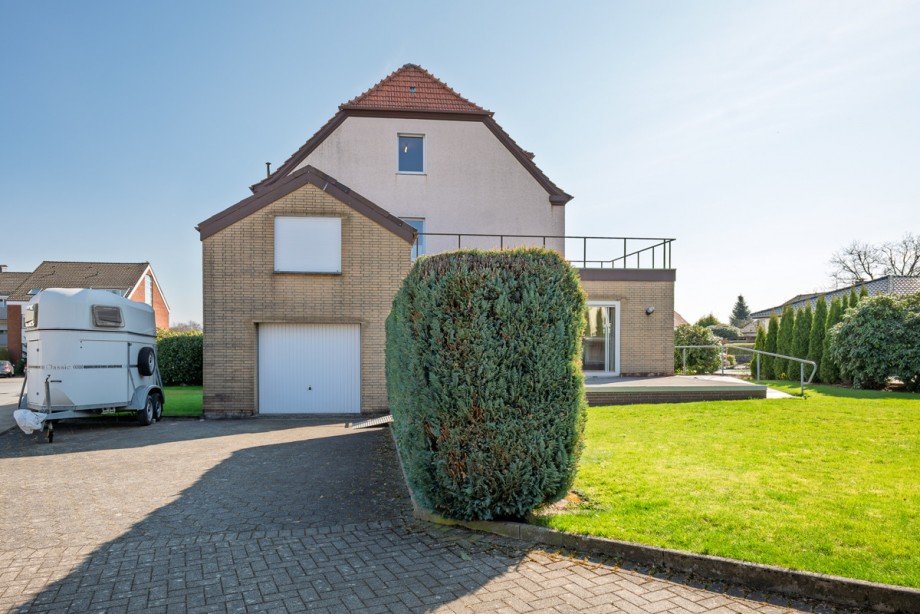 Au�enansicht Mehrfamilienhaus Bielefeld