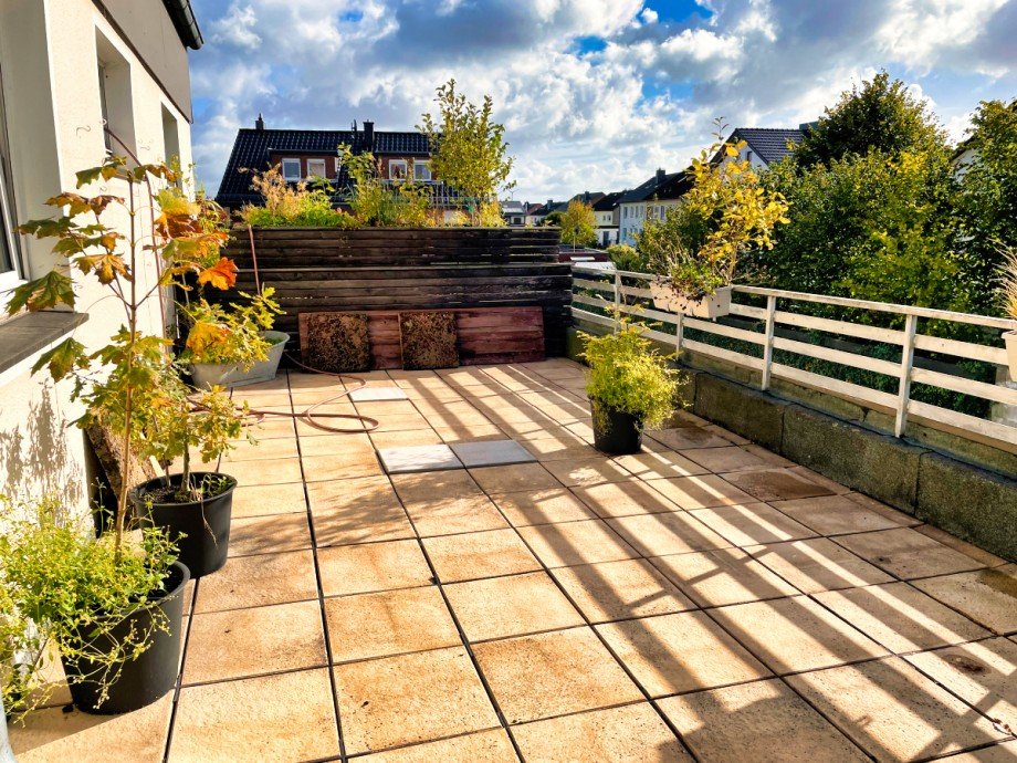 Dachterrasse Etagenwohnung Bielefeld