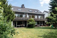 Au�enansicht hinten Helle 1 Zimmer-Dachgeschosswohnung, Bielefeld West N�he Universit�t